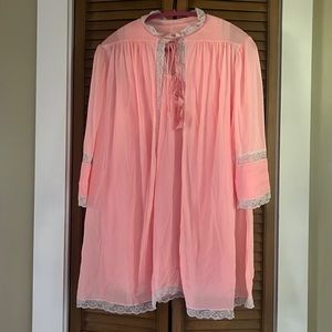 Vintage Nightie and Robe Set